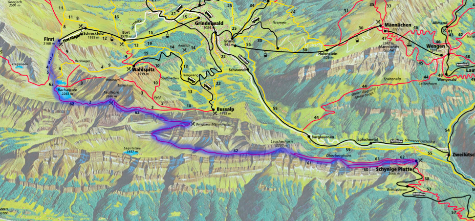 Schynige Platte - Faulhorn - First